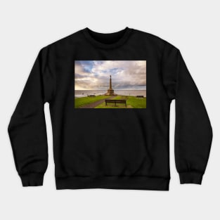 Aberystwyth War Memorial, Aberystwyth, Ceredigion, Wales Crewneck Sweatshirt